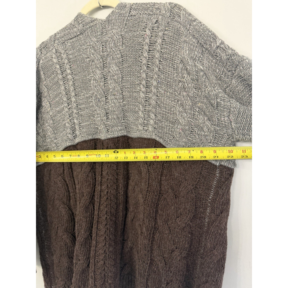 POL Color Block Open Front Cardigan - Picture 4 of 5
